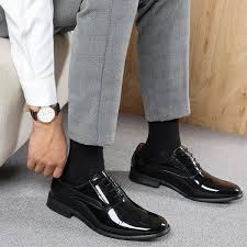 Grey Dress Pants with Black Shoes