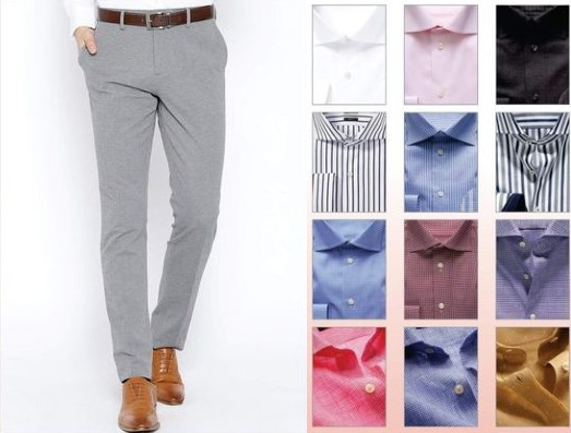 What Color Shirt Goes with Grey Dress Pants